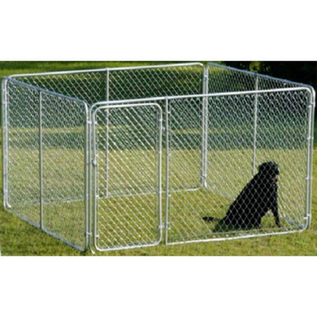 STEPHENS PIPE & STEEL Kennel Dog Steel 10X10X6Ft DKS11010